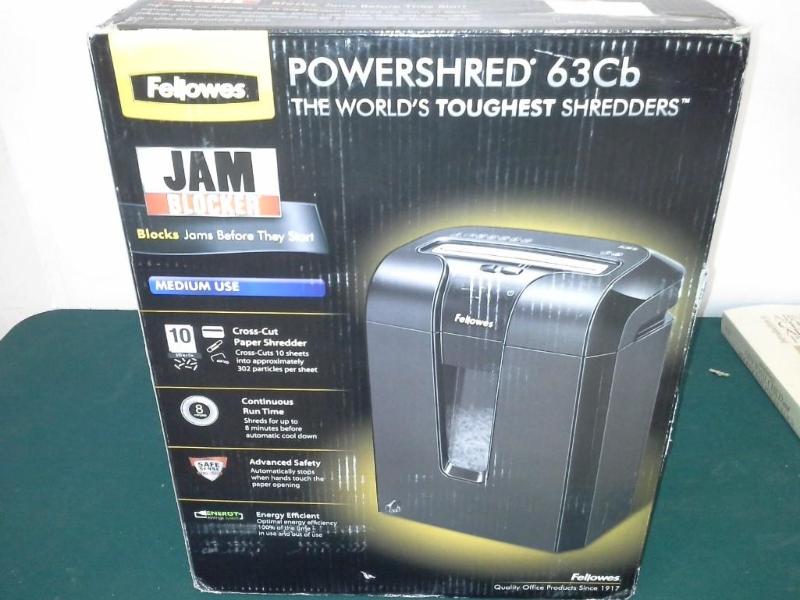 lot 151 image: Fellowes Powershred 63Cb