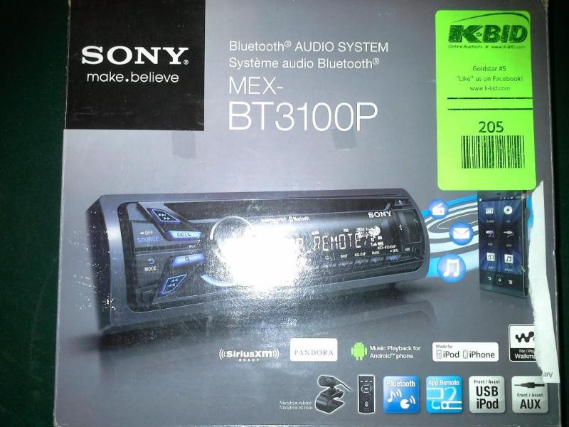 lot 205 image: Sony Bt3100P