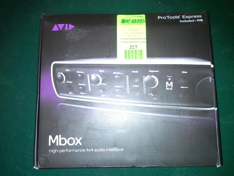 lot 217 image: Mbox Audio Interface
