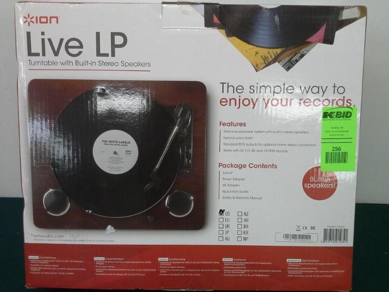 lot 256 image: Turntable
