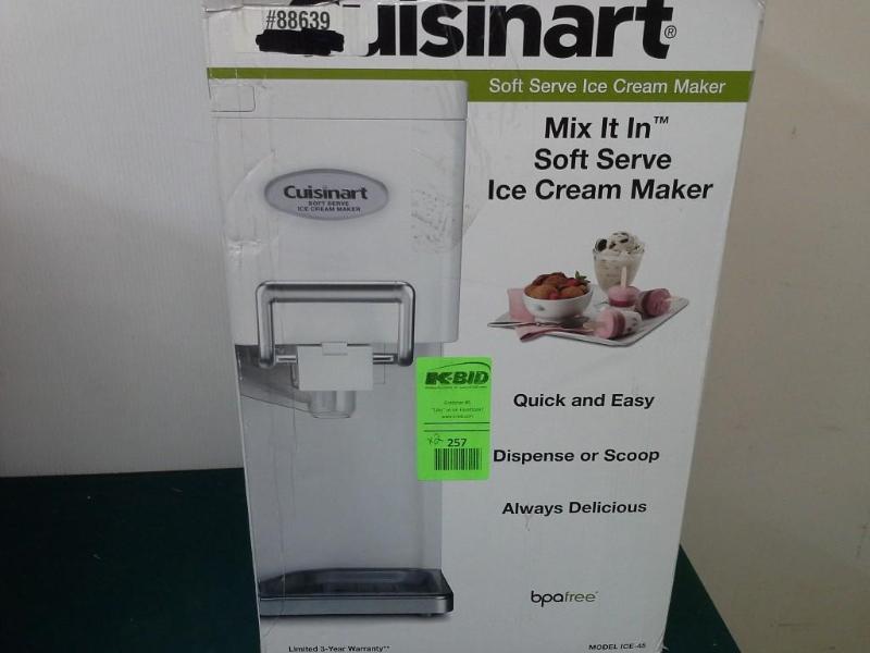 lot 257 image: Cuisinart (2) Items