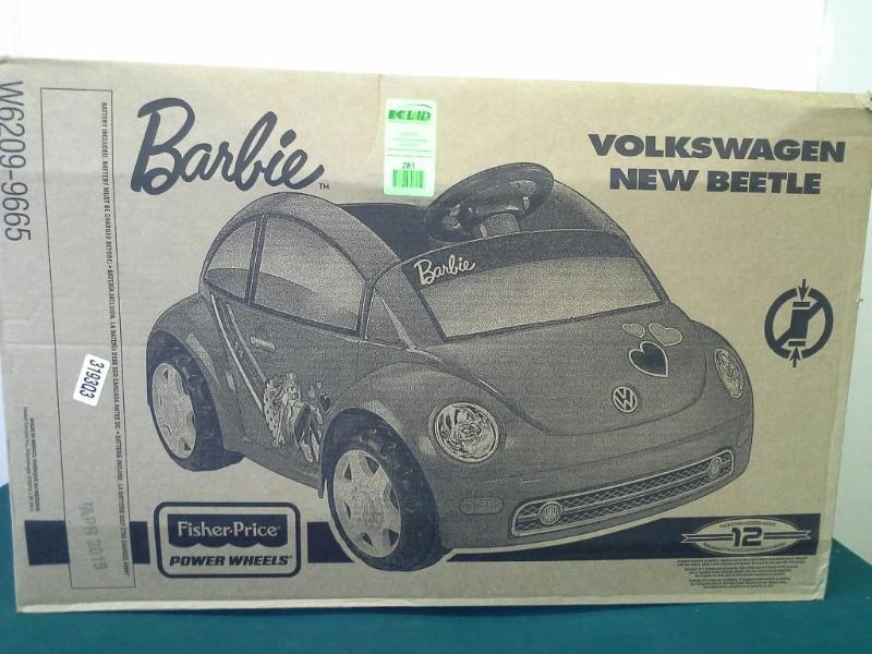 lot 283 image: Fisher Price Power Wheels Volkswagen New Beetle