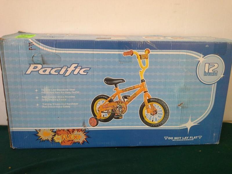 lot 284 image: Pacific 12 Inch Bike With Training Wheels