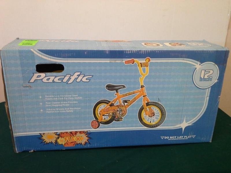 lot 286 image: Pacific 12 Inch Bike With Training Wheels