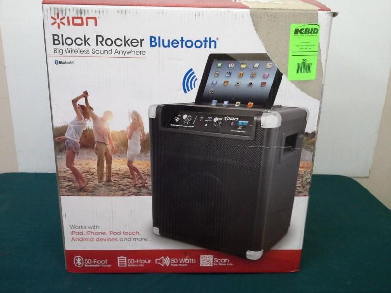 lot 29 image: Ion Block Rocker Bluetooth