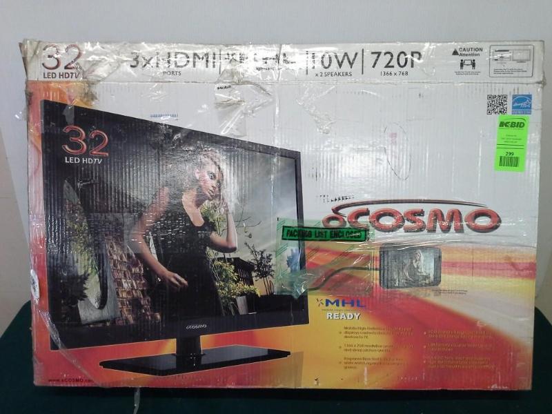 lot 299 image: Cosmo 32 Inch Led  Hdmi Tv