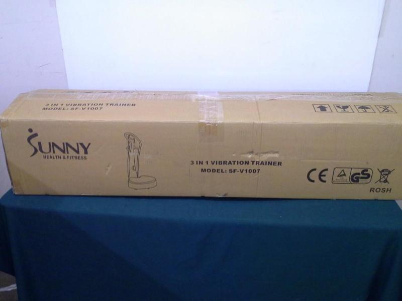 lot 35 image: Sunny Fitness Vibration Trainer