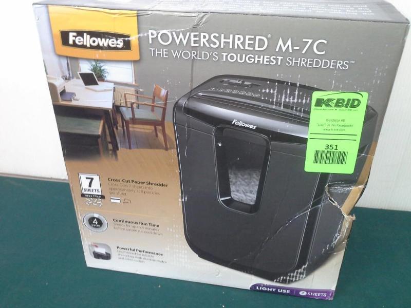 lot 351 image: Paper Shredders