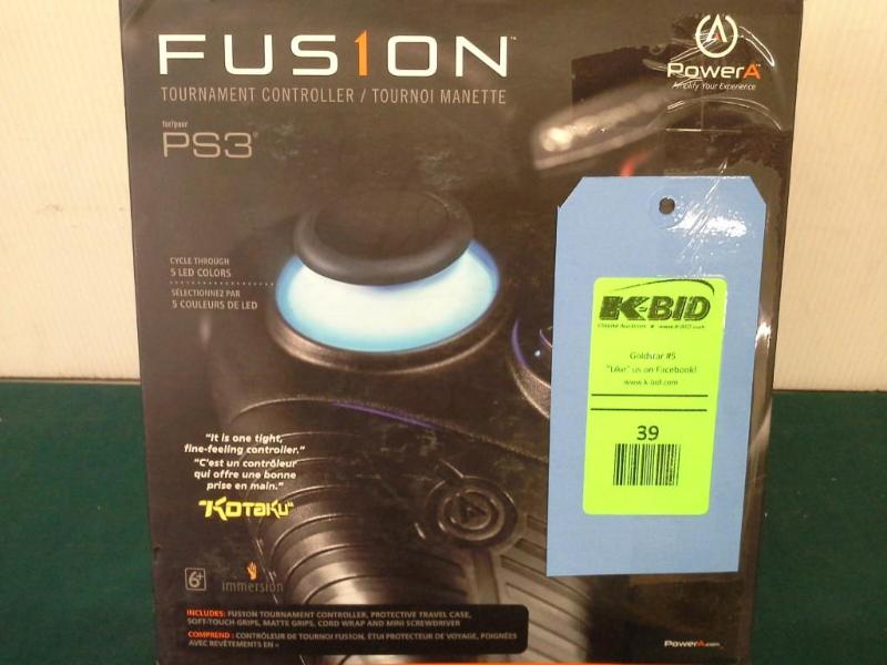 lot 39 image: Fusion Tournament Controller For Ps3