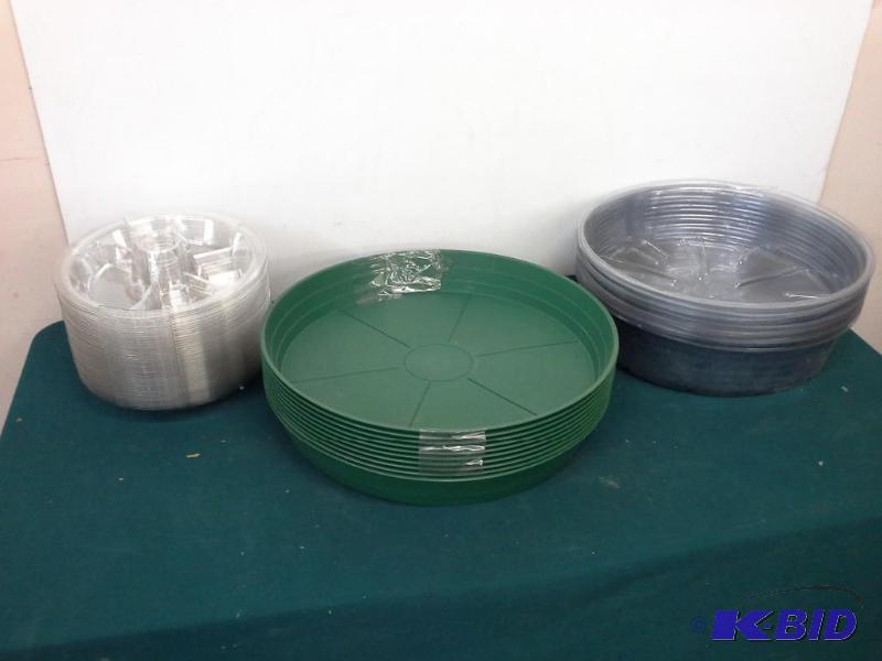 lot 394 image: Box Lot Of Plastic Trays