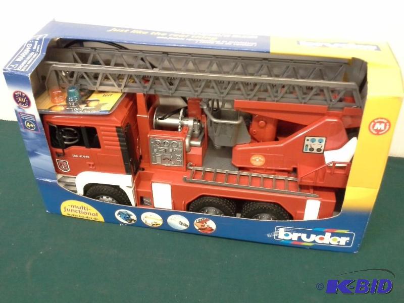 lot 403 image: Bruder Toy Fire Truck