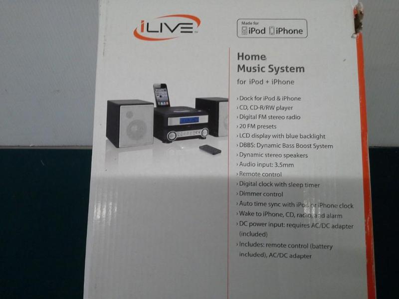 lot 41 image: Ilive Home Music System