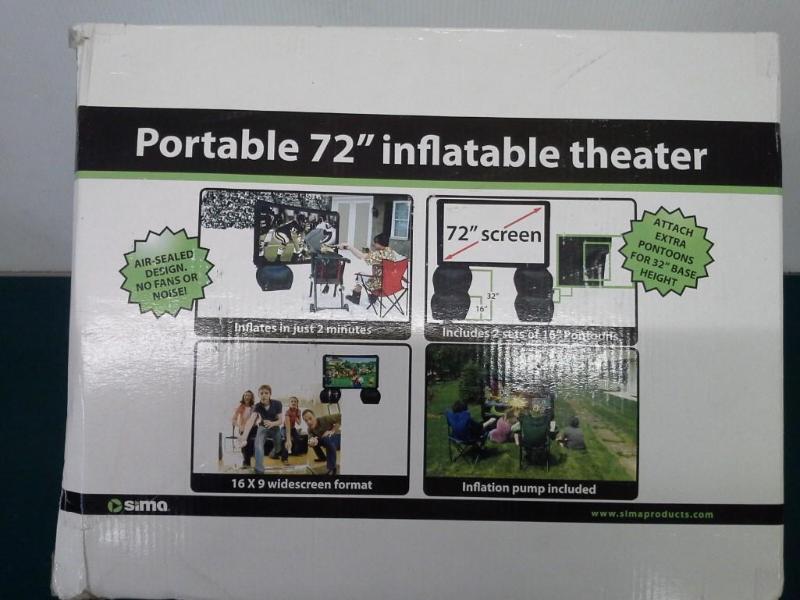 lot 43 image: Sima Portable 72 Inflatable Theater