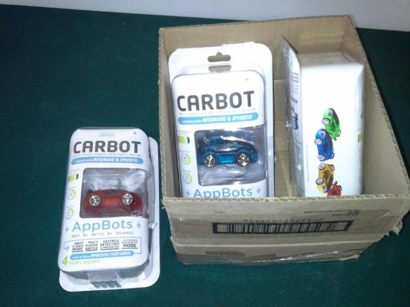 lot 89 image: Carbot Robotic Race Cars