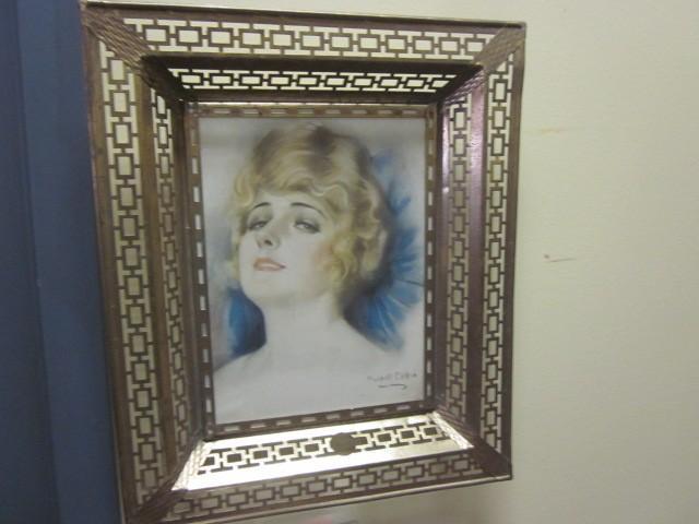 lot 128 image: Vintage Haskell Coffin lithograph p...