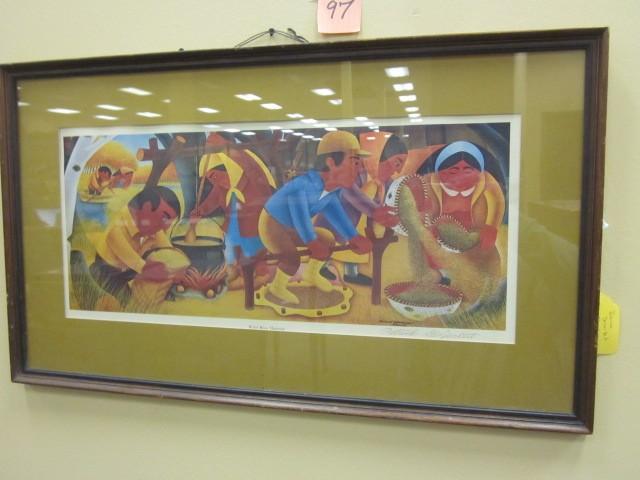 lot 97 image: Rare Patrick Desjarlait 1969 "...