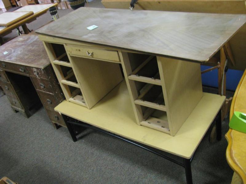 project pieces, table top desk with...