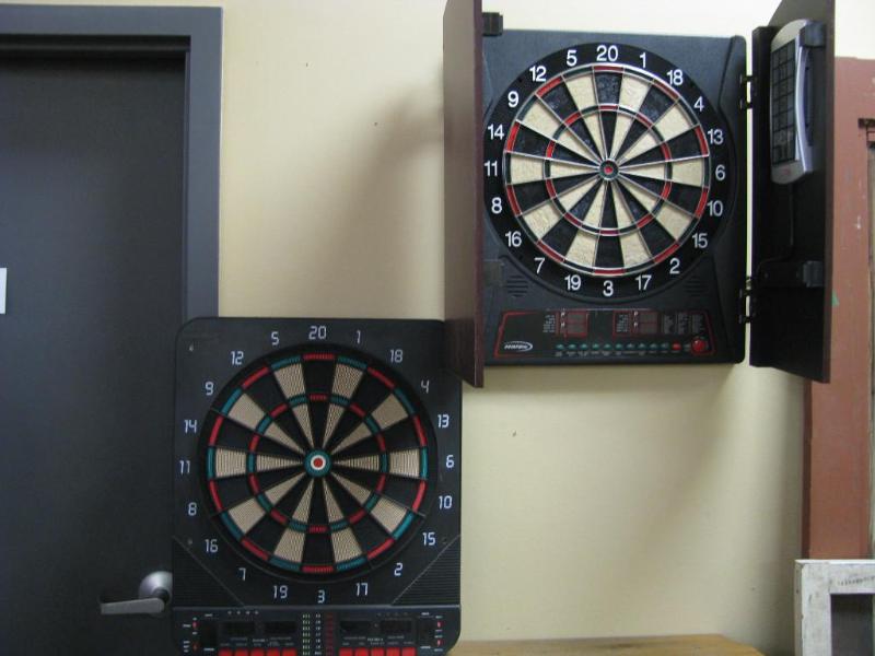 two dart boards untested both look ...