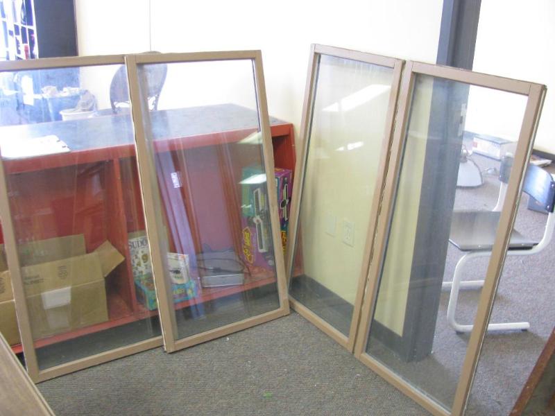 four vintage windows would be great...