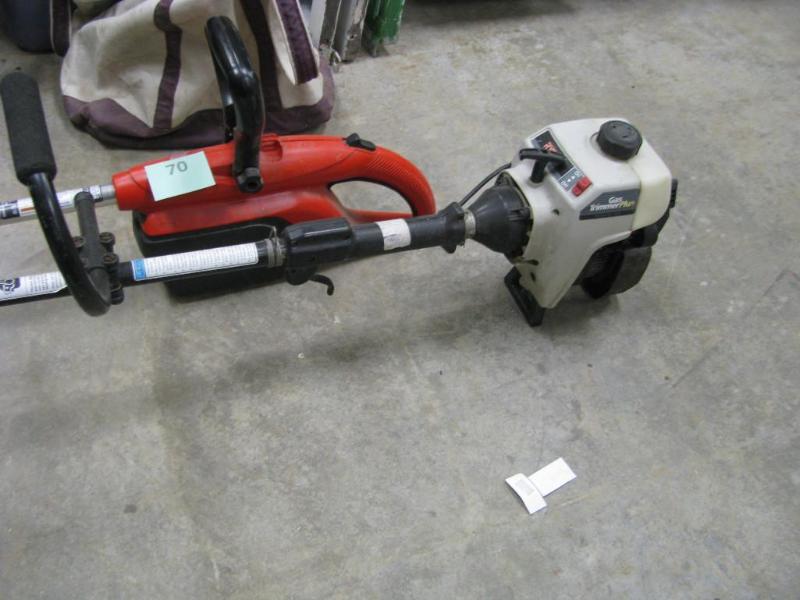 two lawn trimmers for parts unsure ...
