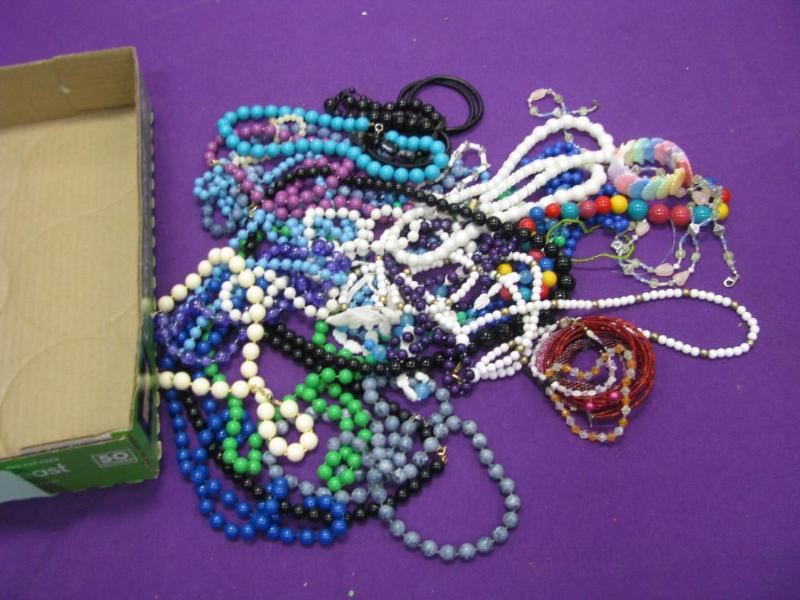 lot of costume jewelry mostly for g...
