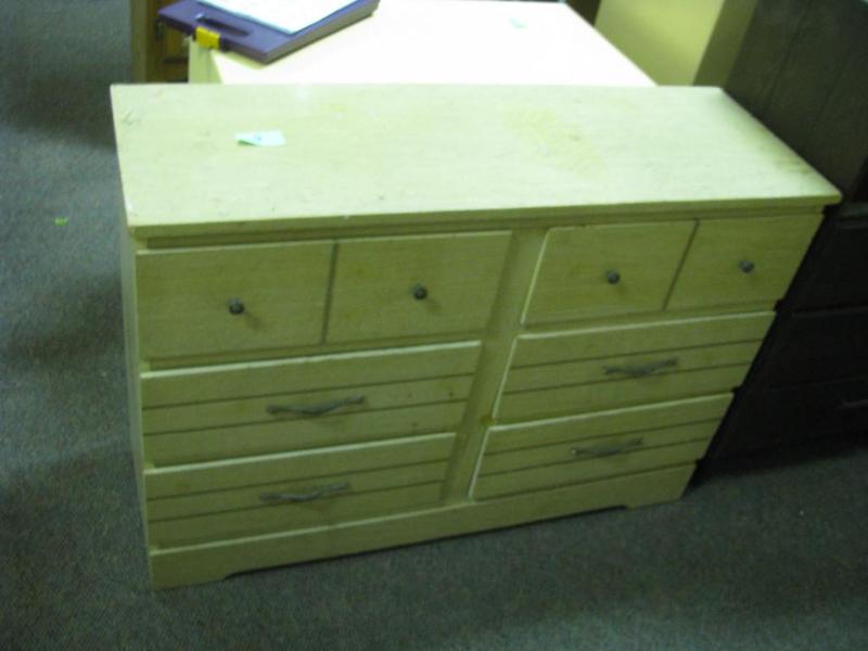 six drawer dresser sturdy good cond...
