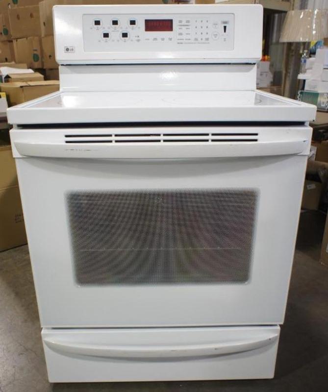 New LG Stove Model # (LRE30757SW) 5...