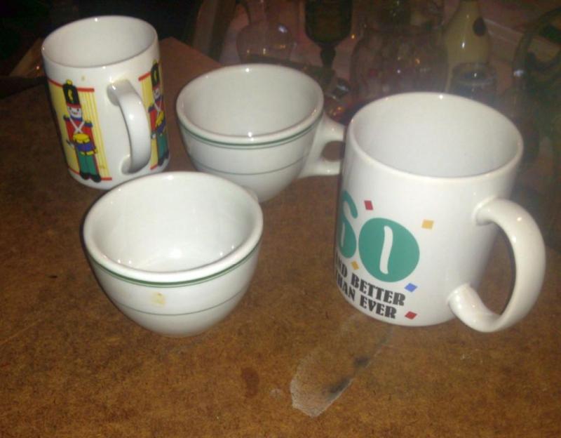 Set of 4 mugs...