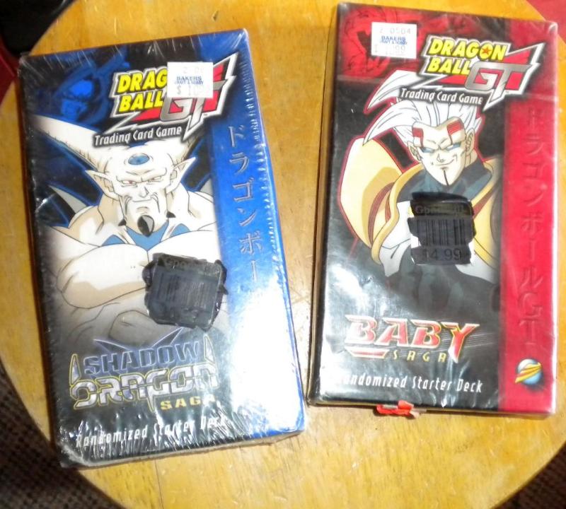 Lot of 2 Dragon ball GT Score Tradi...