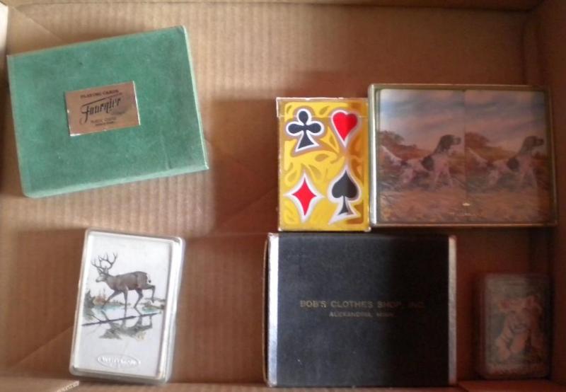 Lot of vintage playing cards...