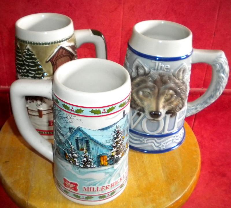 Beer Stein Anheuser Busch Budweiser...