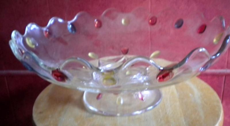 Vintage Footed Fruit Bowl...
