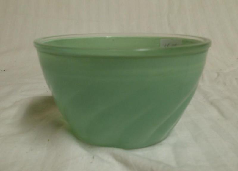 Vintage Small Green Oven Ware Bowl...