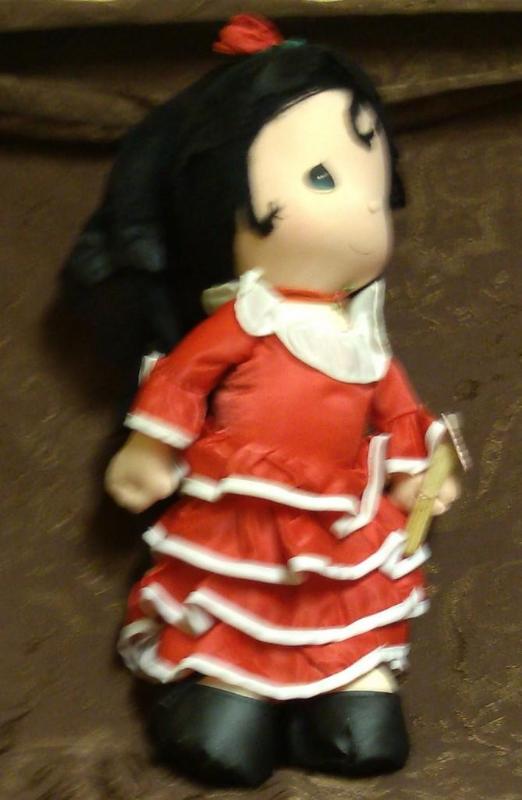 Precious Moments Vintage Doll Spani...