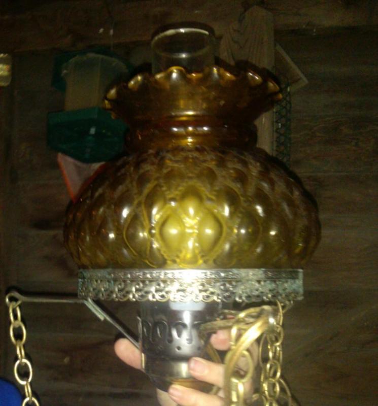 VINTAGE hanging lamp...