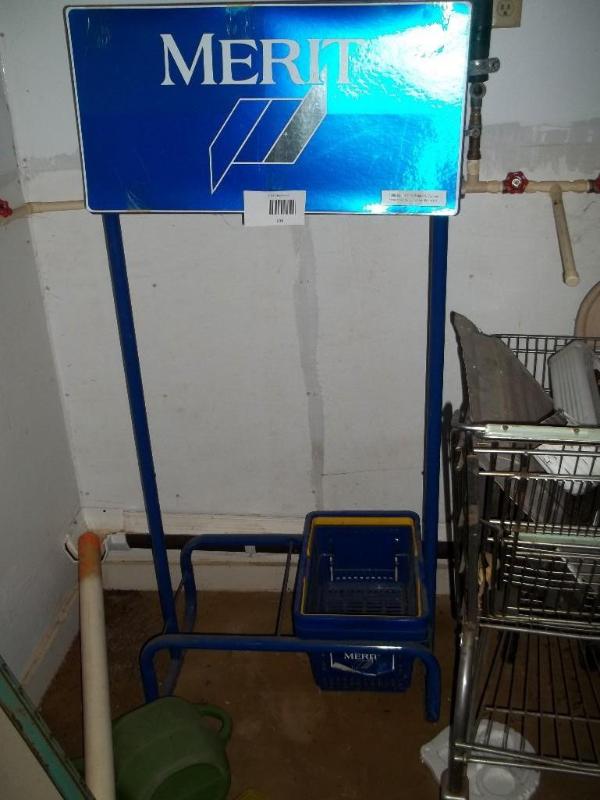 Merit grocery cart baskets...