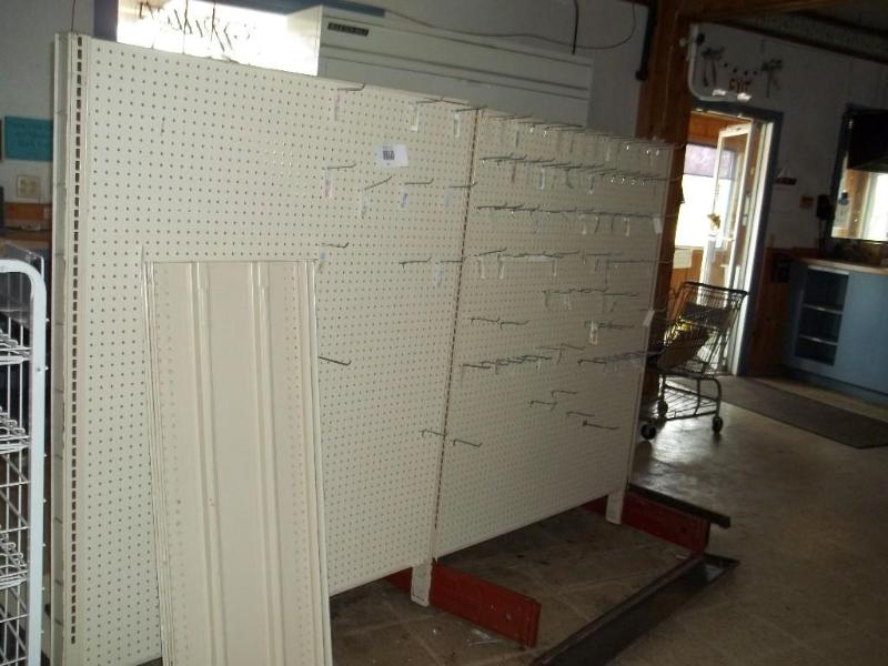 Shelf double sided shelf 8 long x ...