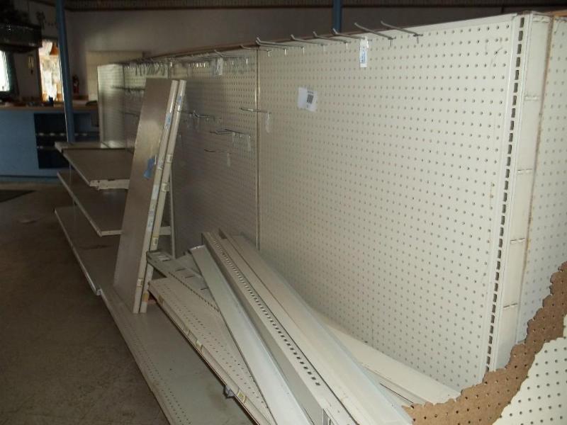 Shelf double sided 16 long 5 high...