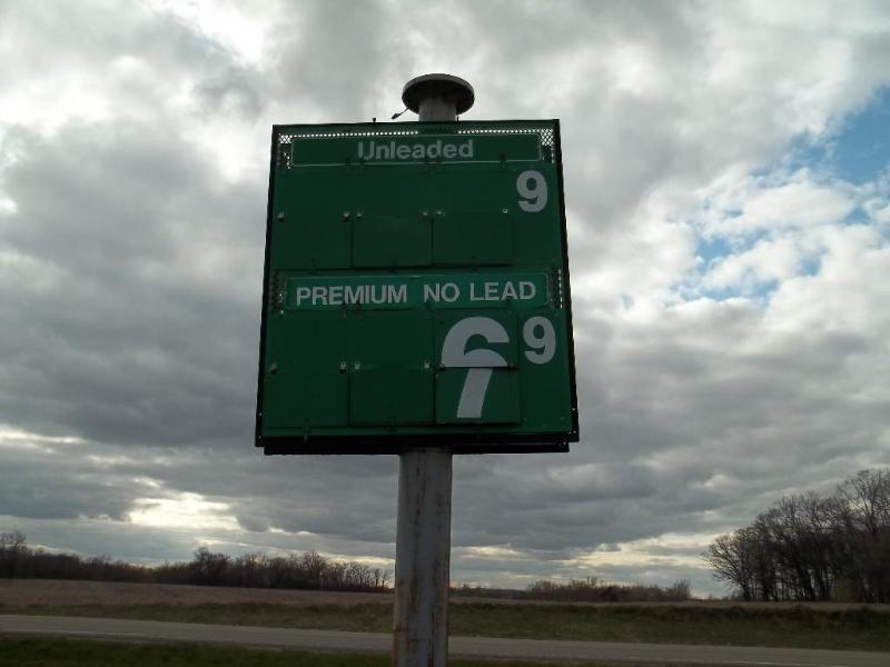 Gas Sign...
