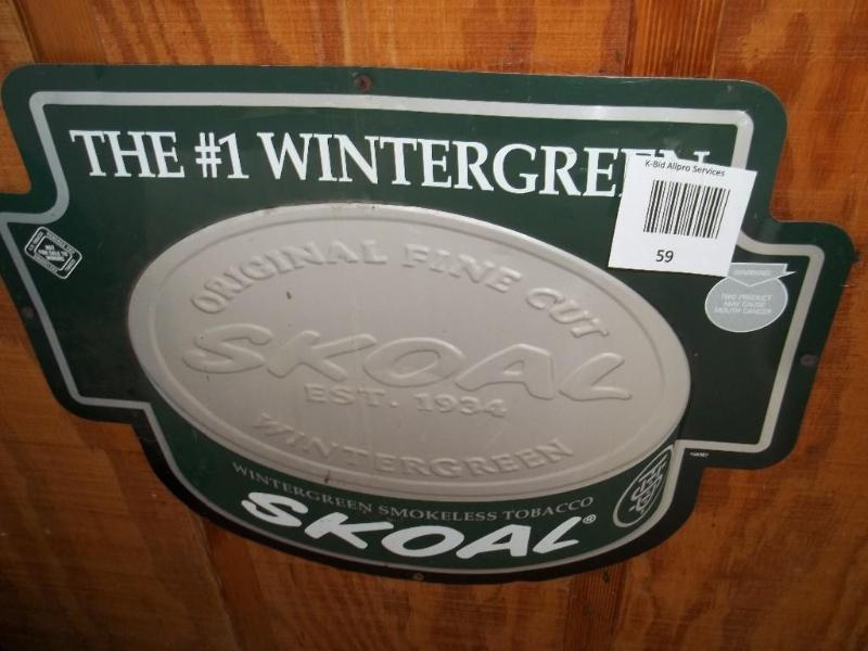 Skoal Sign...