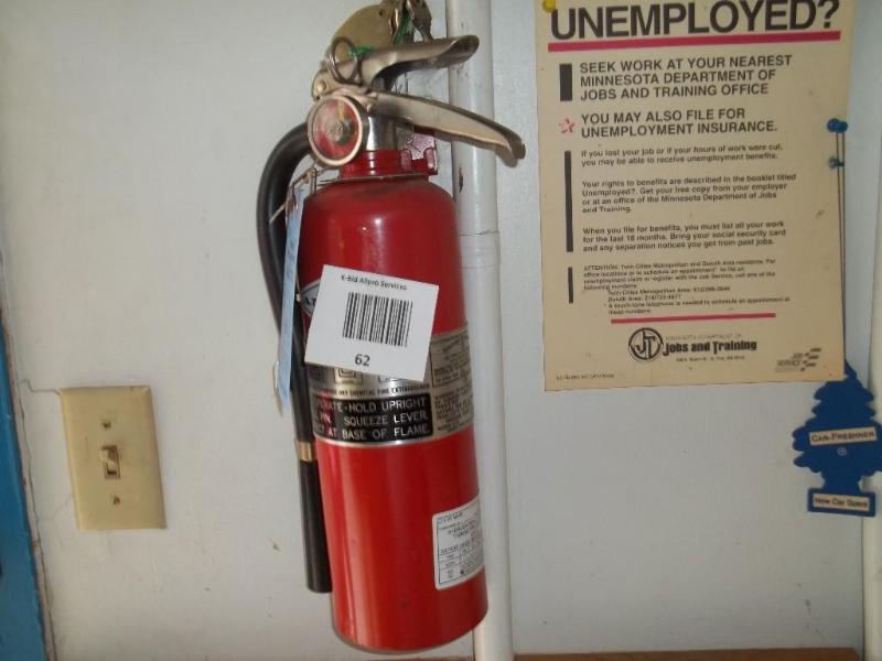 Fire extinguisher...