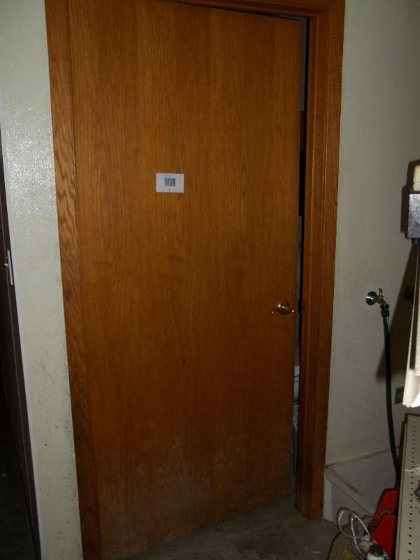 Door 36&quot with door jam and tri...