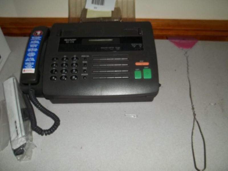 Sharp fax machine...