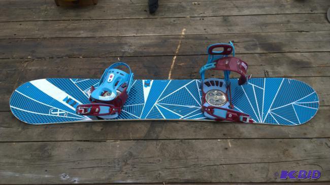 Blue Snowboard...
