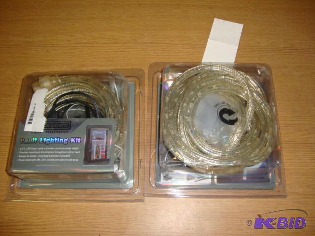 12ft Gun Vault Lighting Kits, lot o...