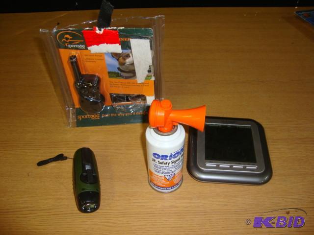 Lot of Air Horn, Shock Collar (unte...