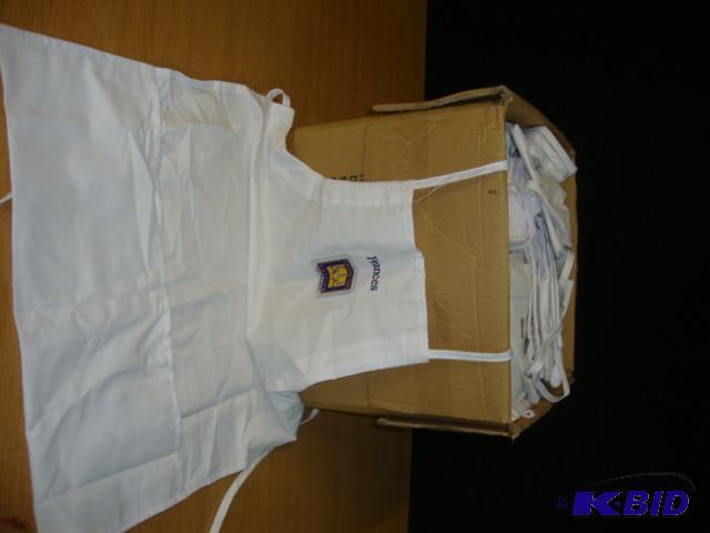 Box of Aprons, random names embroid...