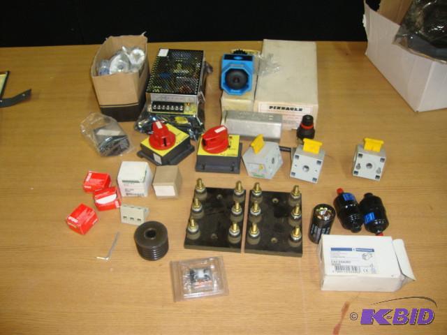 Lot of Electrical &amp Pneumatic I...