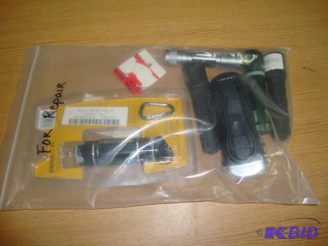 Lot of Flashlights, for repair...