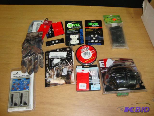 Lot of hunting &amp fishing items,...